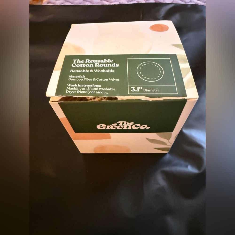 The Green Co. Reusable Cotton Rounds